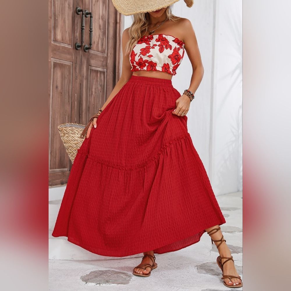 Cataleya Maxi Skirt Set - Picture 4 of 9
